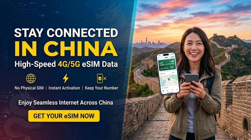 eSIM China Best eSIM Travel Global
